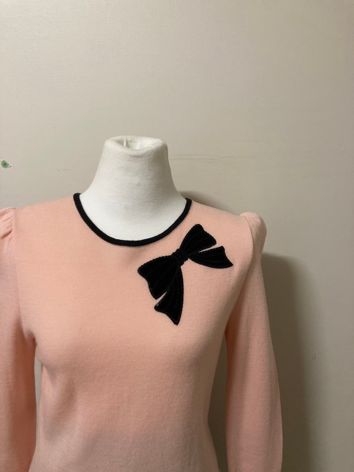 딸기우유리본 니트 상품이미지4