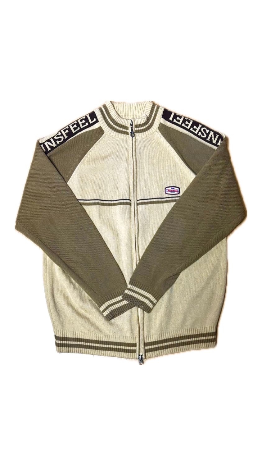 Runsfeel London 니트 투웨이 집업 상품이미지1