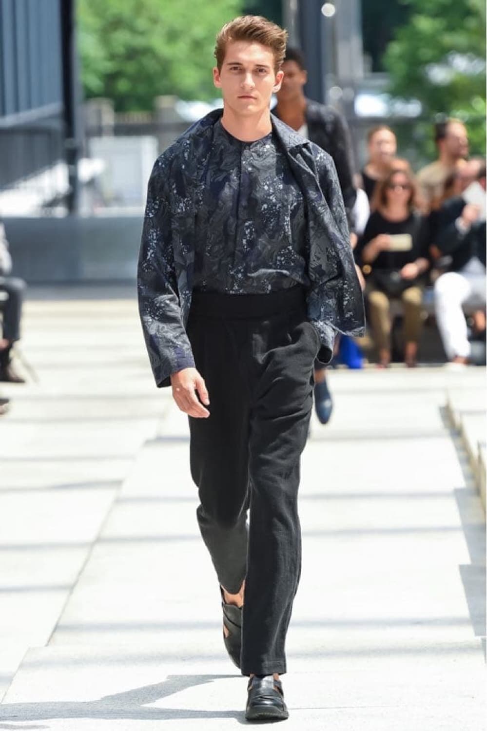 17ss issey miyake men 블루종 셔츠 상품이미지1