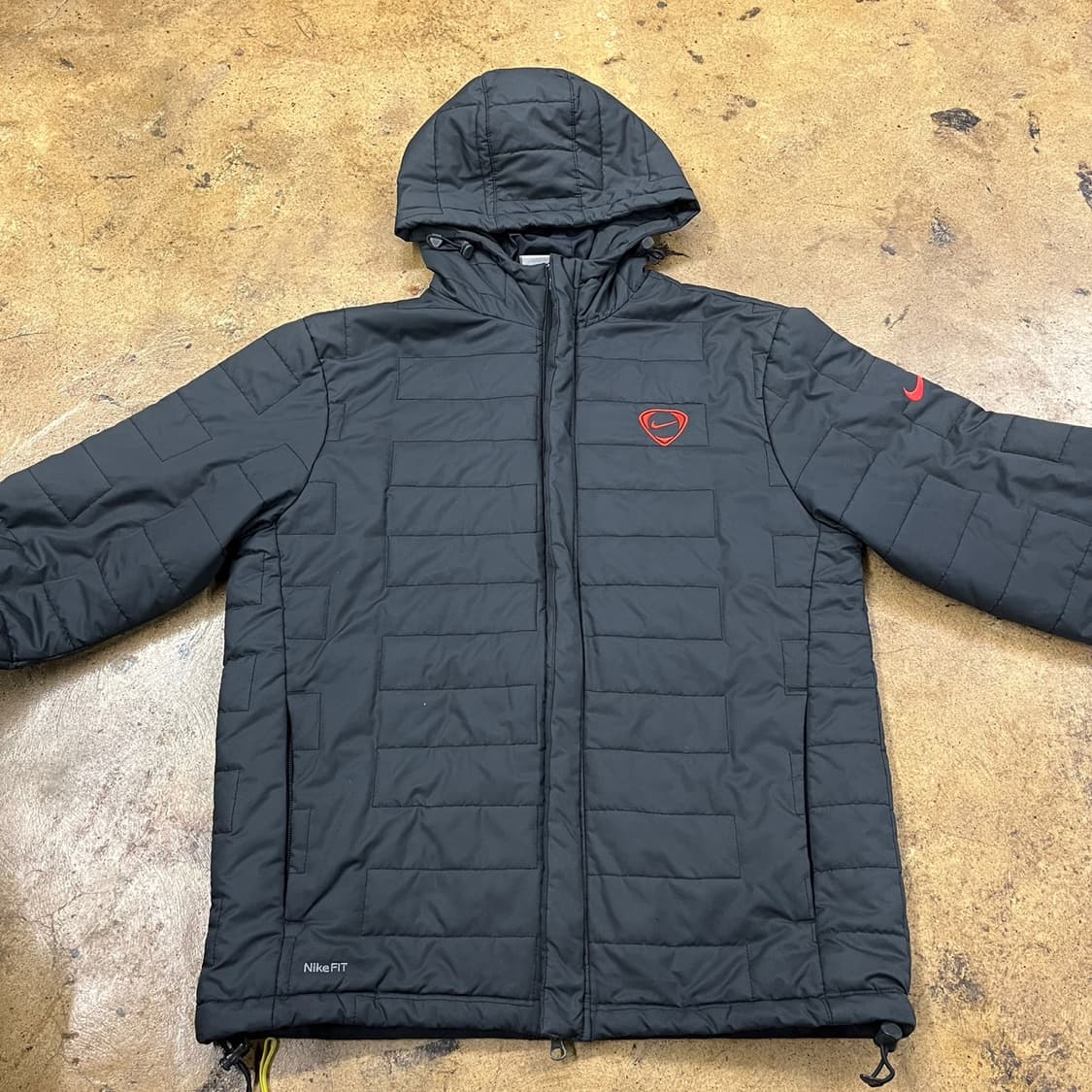 [ 정품/M ] 나이키 스우시 퀼티드 누빔 패디드 자켓 b8 상품이미지3