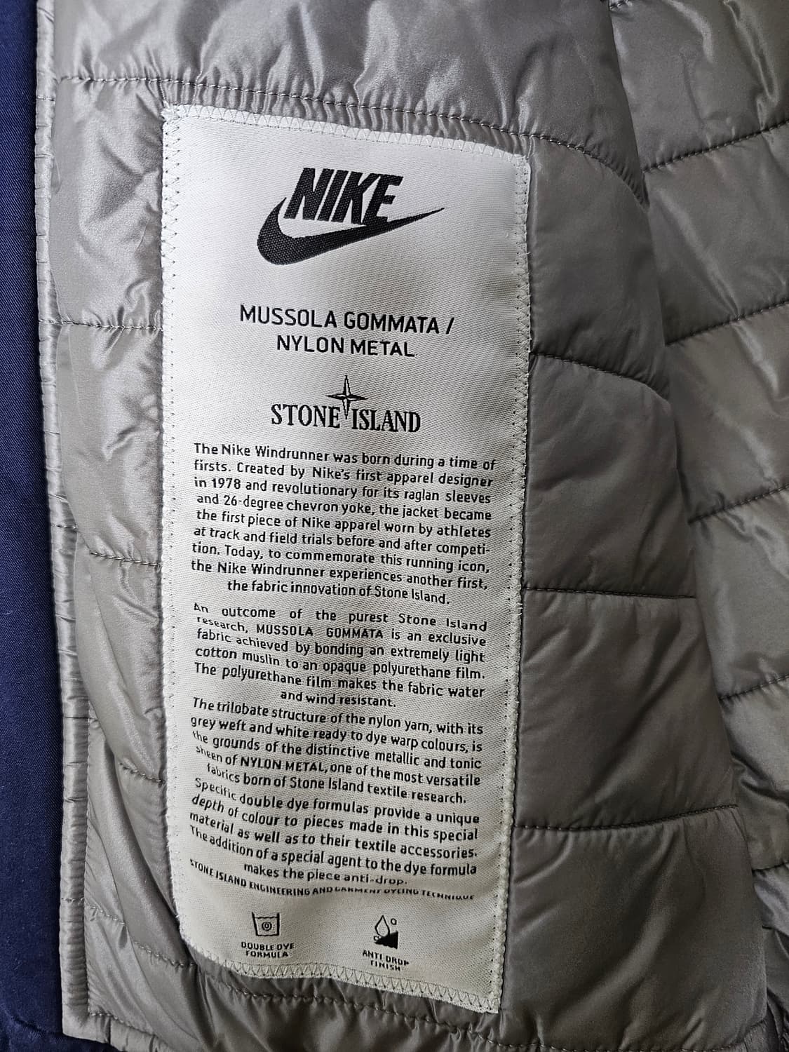 나이키 X 스톤아일랜드 무솔라 고마타 자켓 상품이미지6