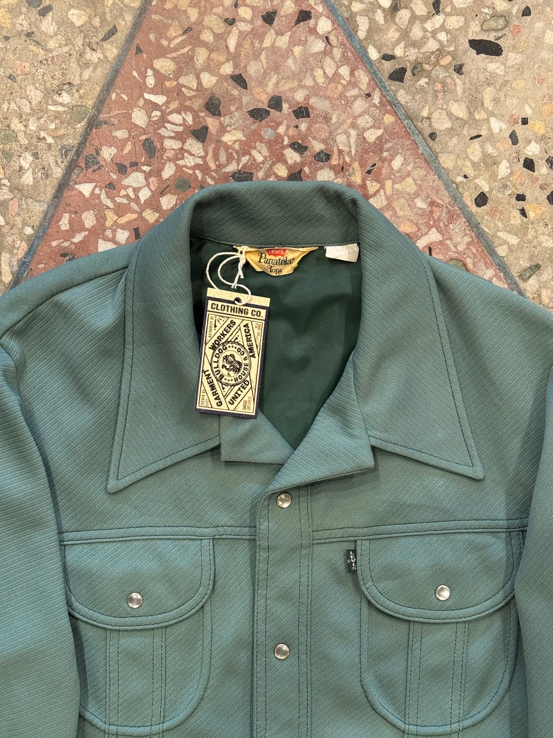 80s Levis Panatela 웨스턴 셔츠 (XL) 상품이미지4