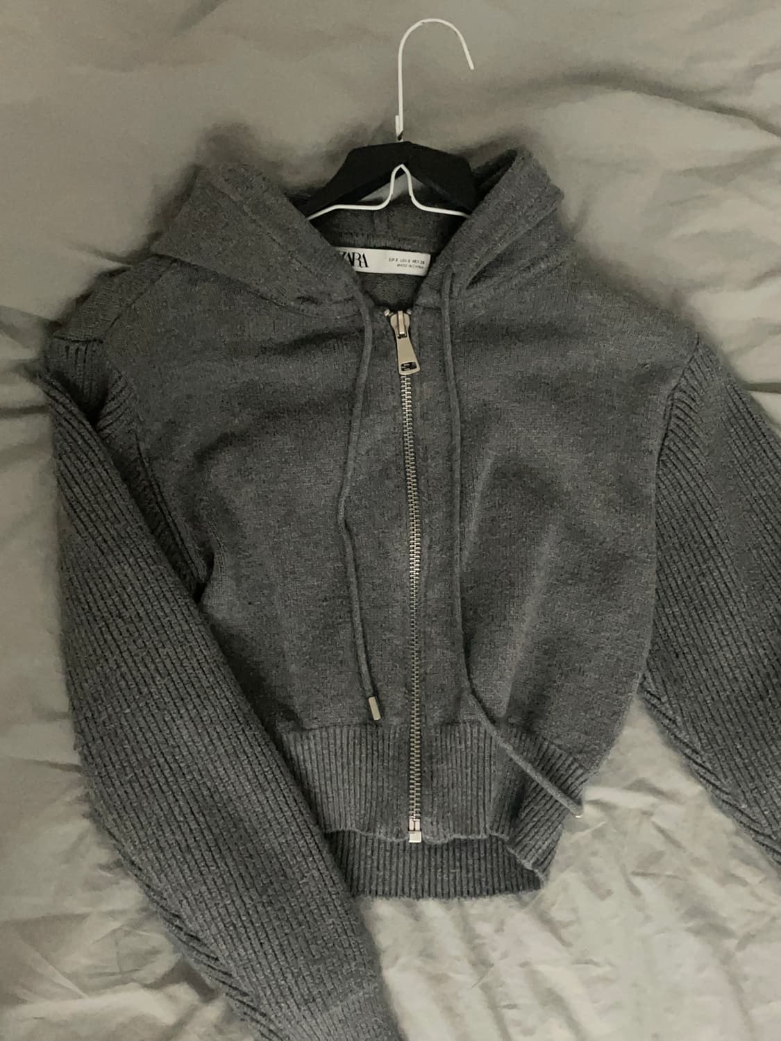 ZARA 자라 크롭 니트 자켓 S 상품이미지1