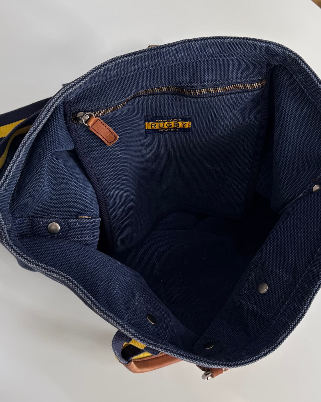 폴로 랄프로렌 럭비 빈티지 캔버스 토트백 상품이미지7