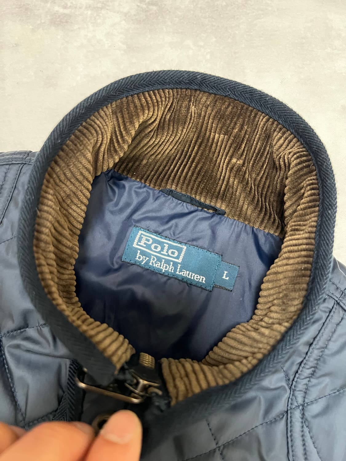 폴로 랄프로렌 네이비 퀼팅 자켓 상품이미지9
