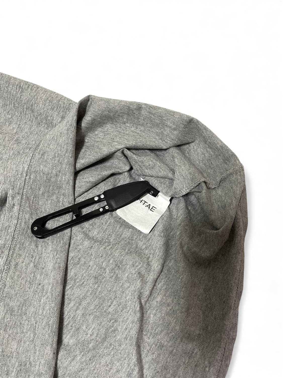 [2] HTAE 90s Basement T-Shirts H.Grey 상품이미지3