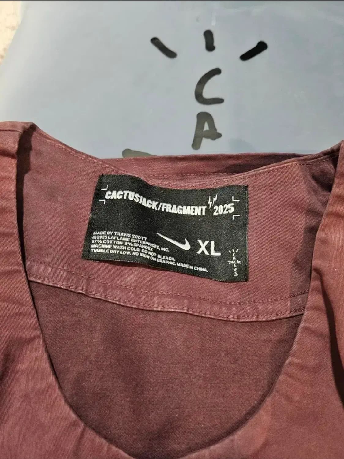 나이키 X 트래비스 스캇 도쿄 잭 야구 져지 XL 상품이미지3