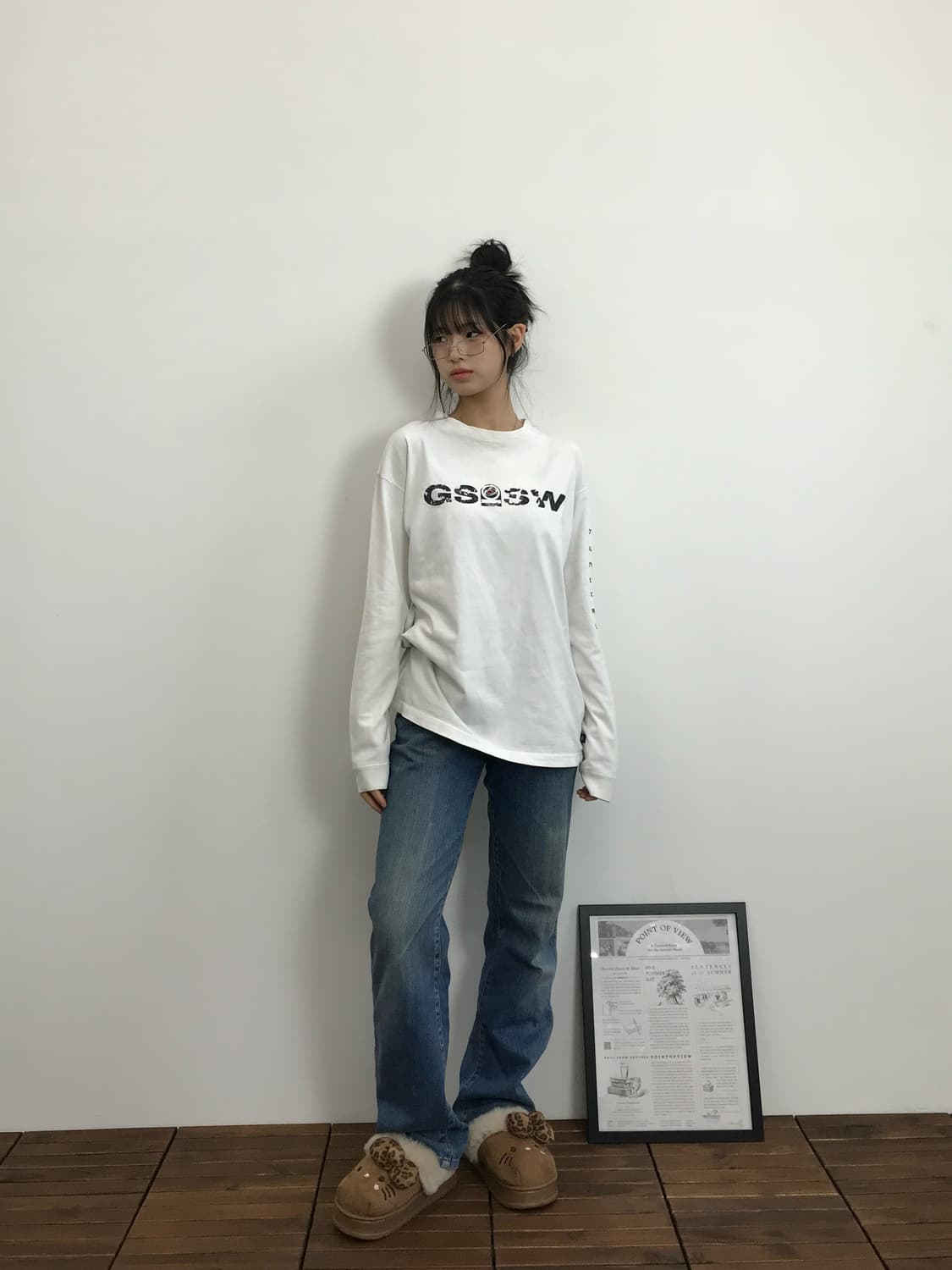 00's Gotcha GSDW Logo Long Sleeve 상품이미지1