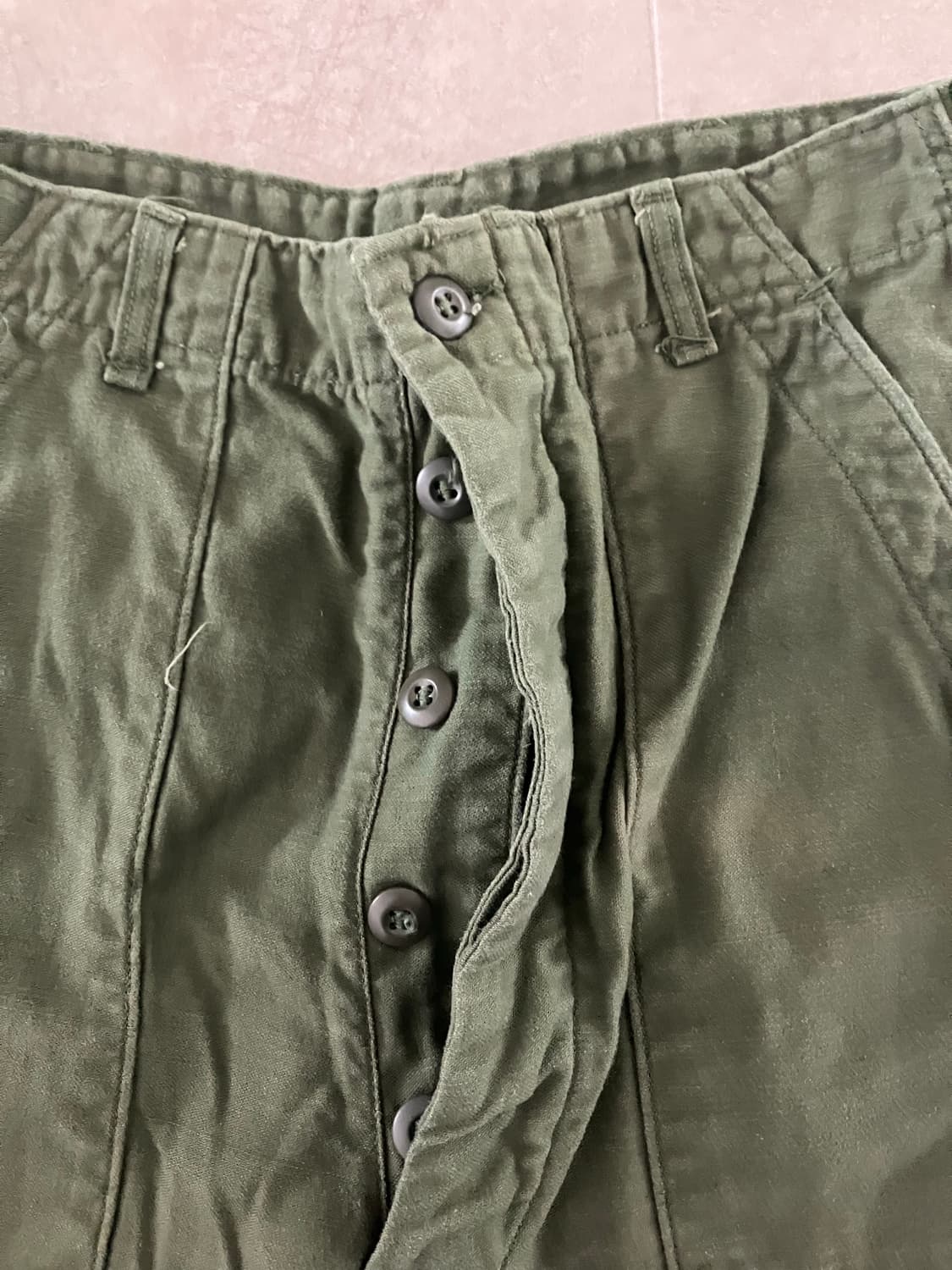 70s us army og107 퍼티그 팬츠 상품이미지2