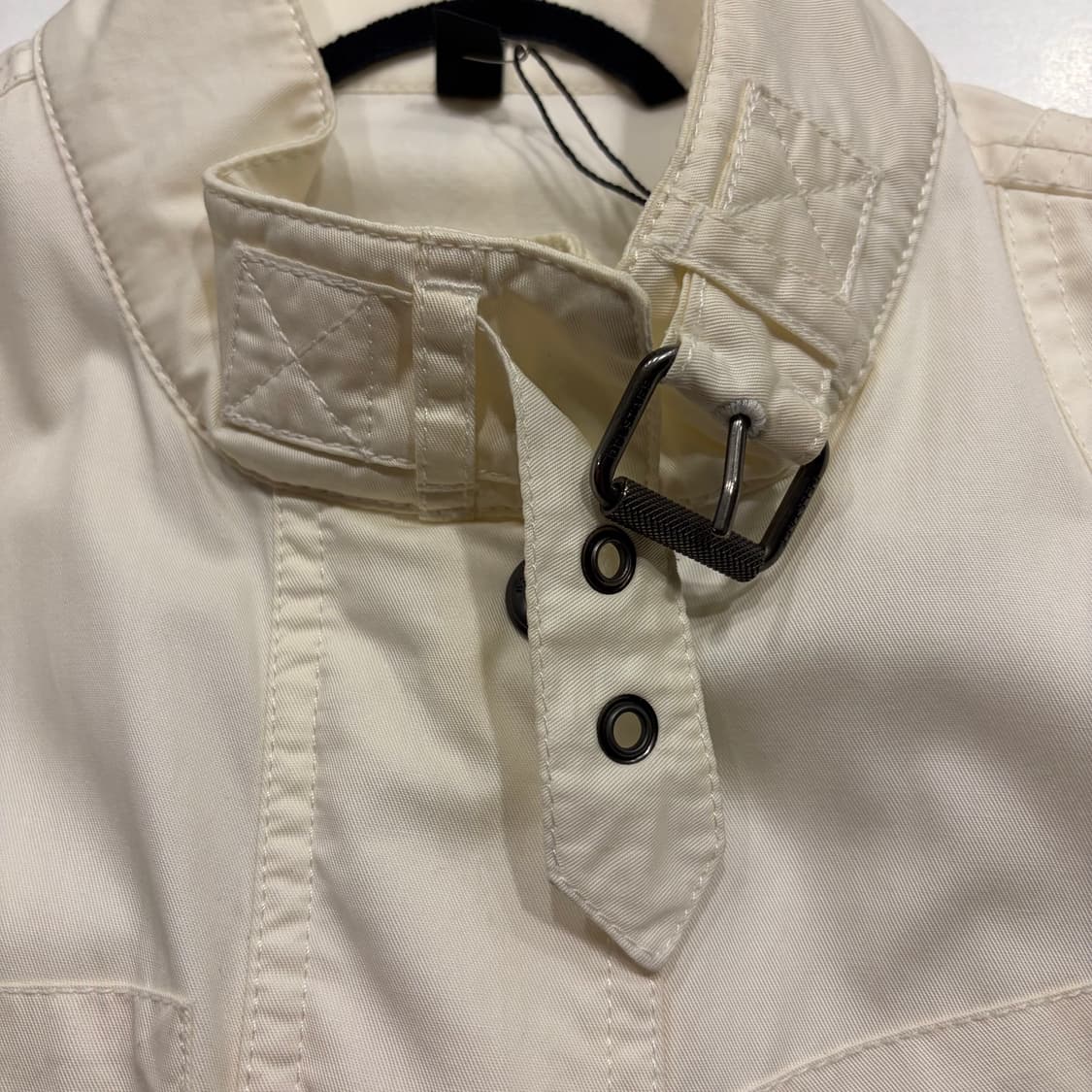 [38] 벨스타프 로드마스터 수입택 화이트 아이보리 자켓 D434 상품이미지6