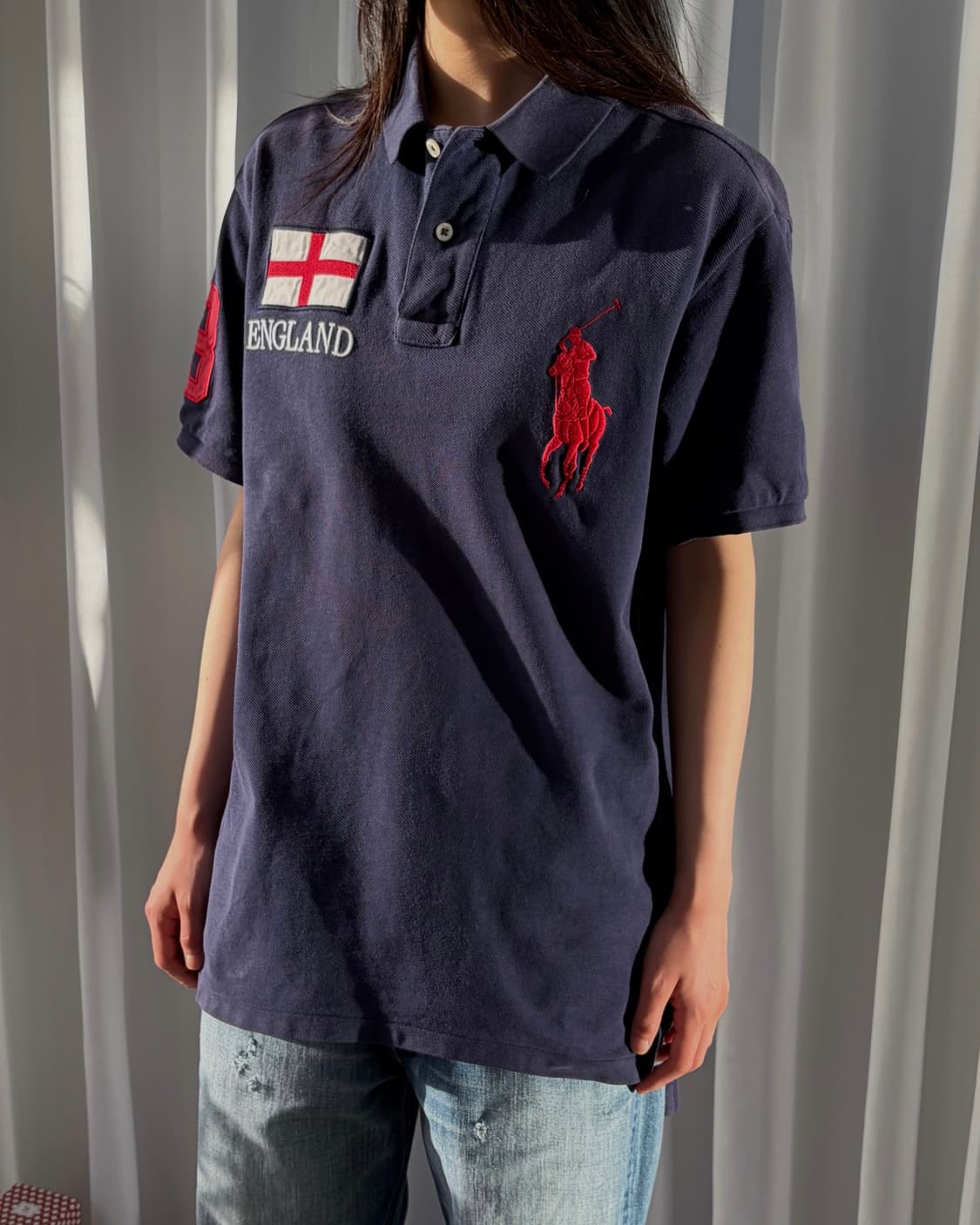 [M]폴로 랄프로렌 빅포니 잉글랜드 영국 치프키프 카라 티셔츠 상품이미지1