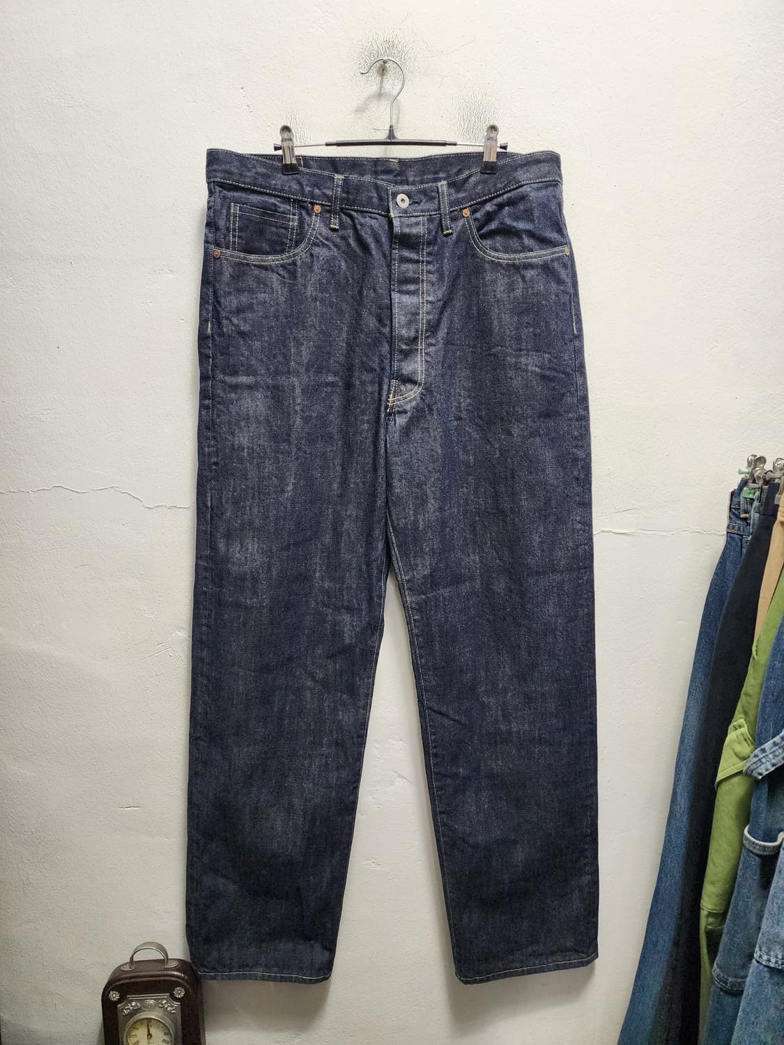 아웃스탠딩 셀비지 아메카지 청바지 상품이미지2