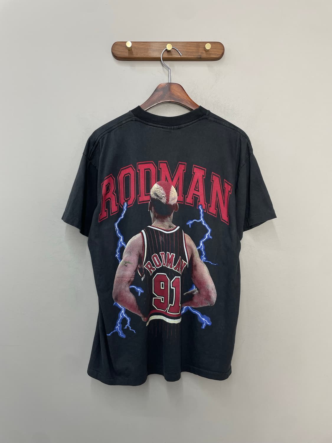 빈티지 데니스 로드맨 프린팅 반팔 H2533 상품이미지4