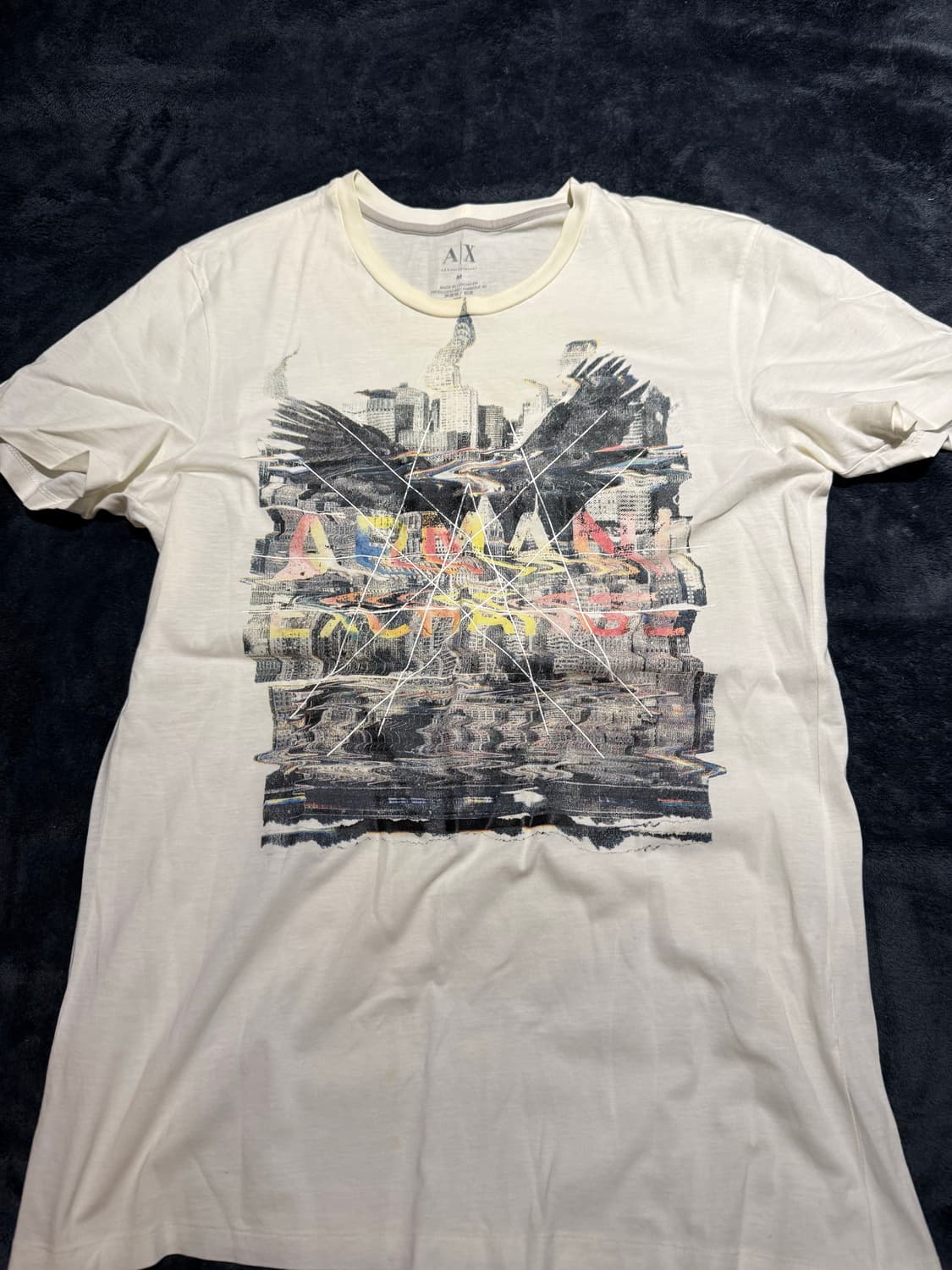 알마니 익스체인지 티셔츠 팝니다 M사이즈 상품이미지1