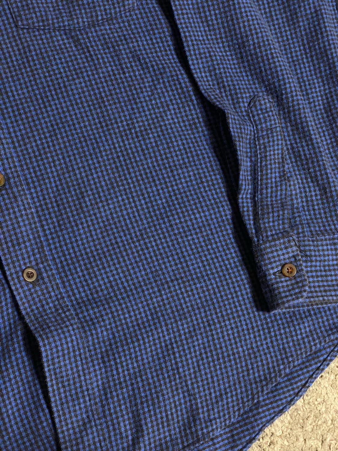 80s L.L.Bean Gingham Check Shirt 상품이미지7