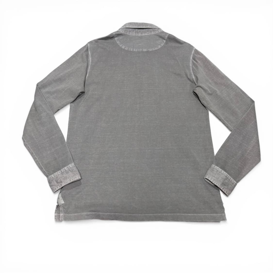 100 일꼬르소 피그먼트 그레이 긴팔 카라티 상품이미지2