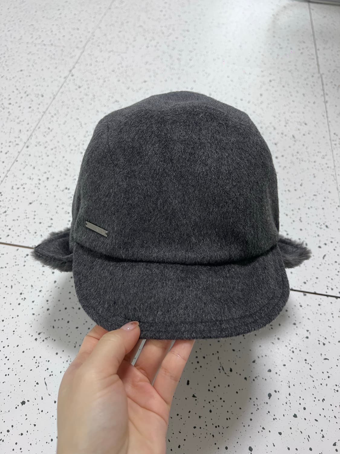 [새상품] 미세키서울 뉴스보이캡 차콜 상품이미지4