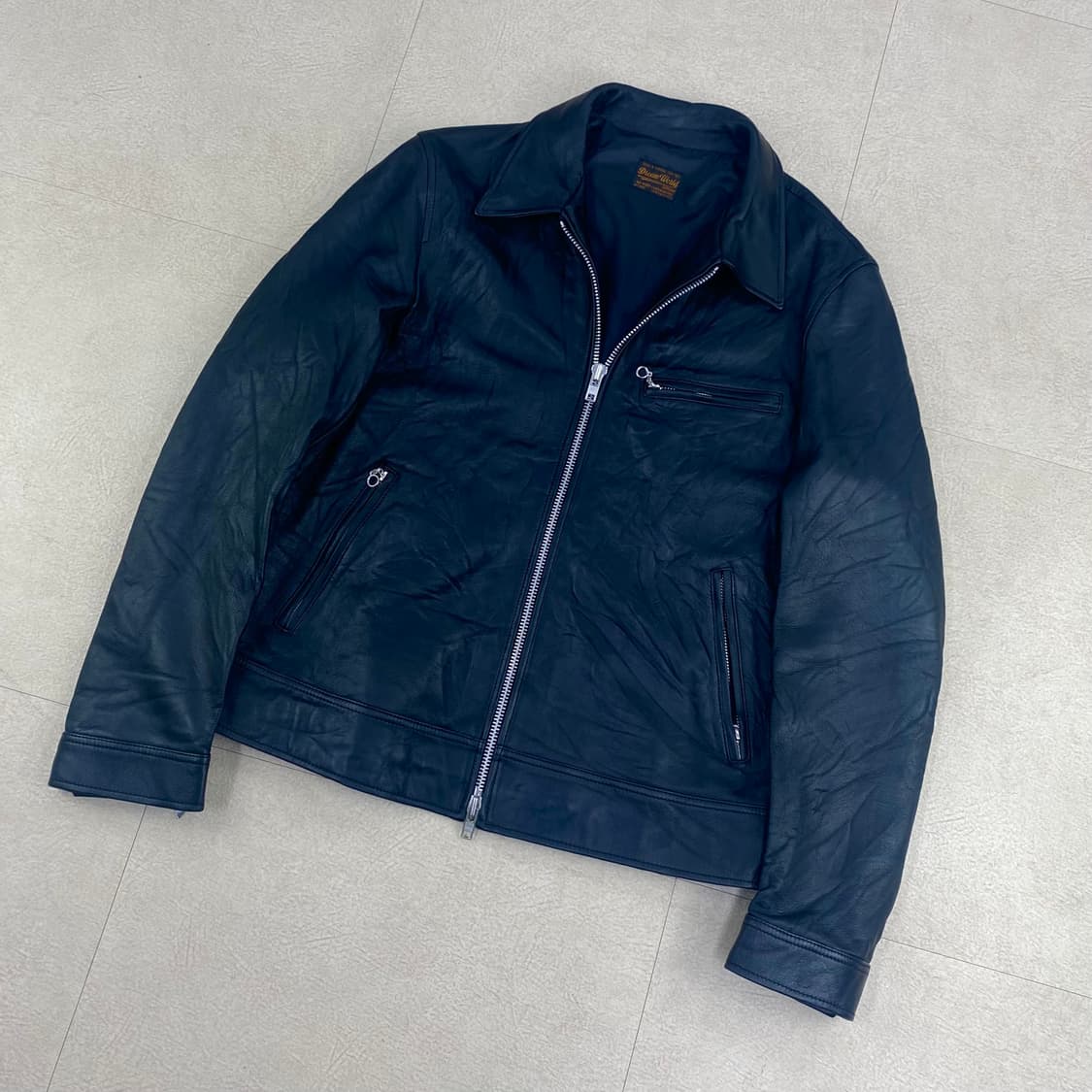 Dream World 드림월드 양가죽 레더 자켓 (100) 상품이미지2