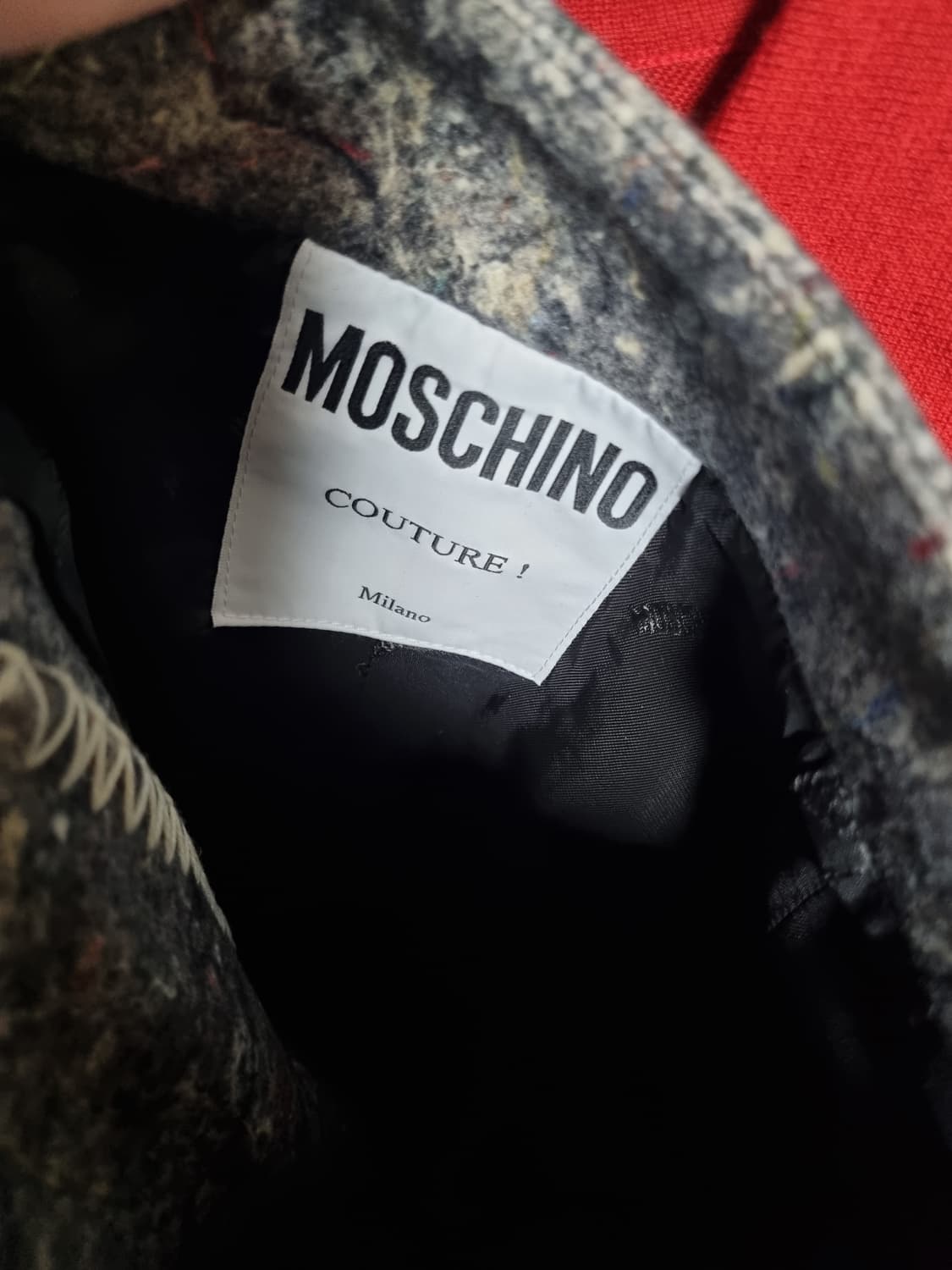 정품) 모스키노 펠트 천 인더스트리얼 스커트  상품이미지7