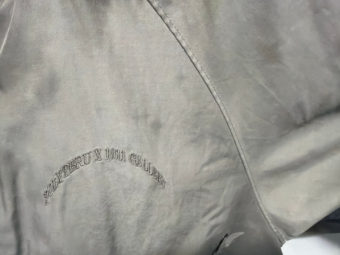 1)폴리테루 1011 리버시블 플로럴 수베니어 봄버라이트 세이지(브라운) 상품이미지6