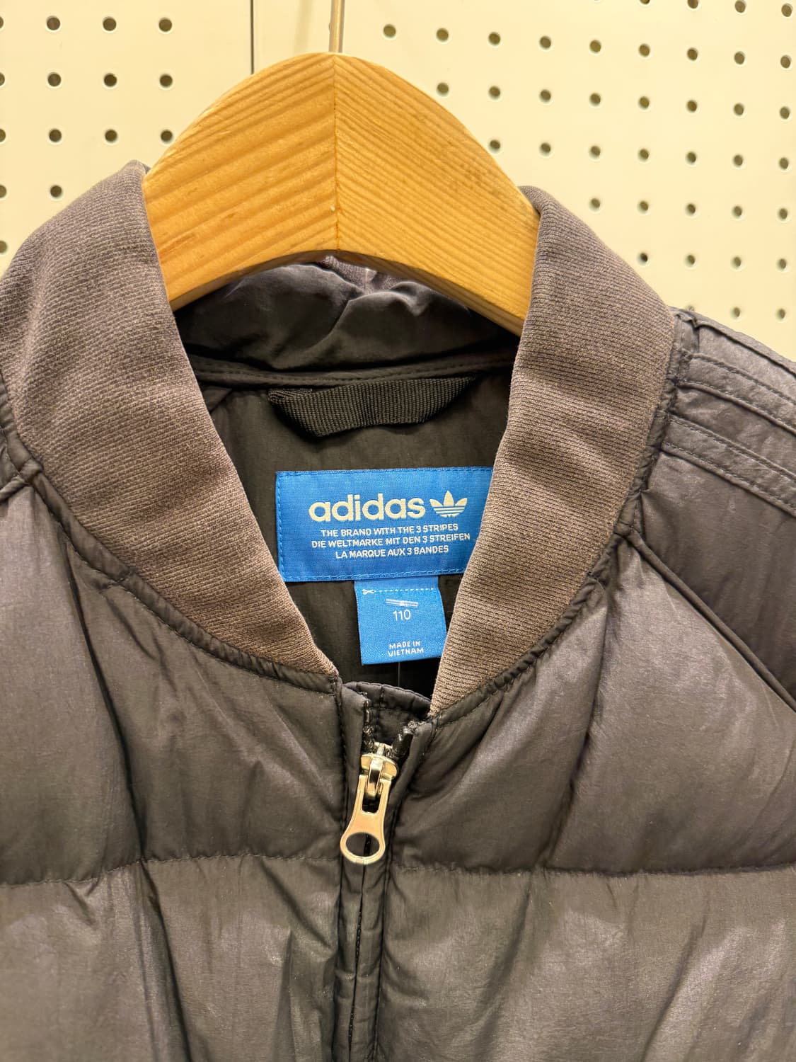 아디다스 트레포일 덕다운 투웨이 패딩 U916 상품이미지5