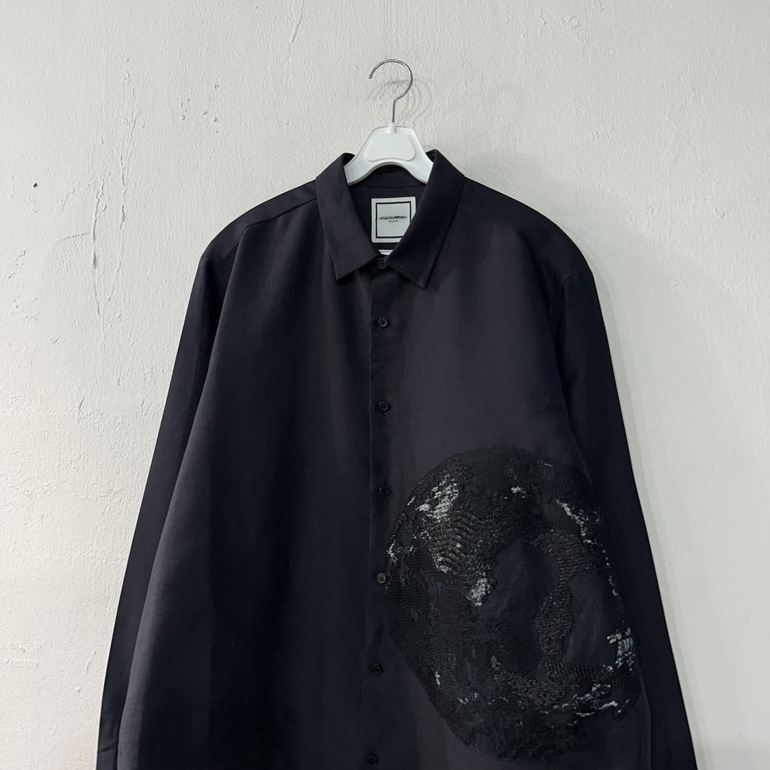 우영미 시퀸 자수 셔츠 50size 상품이미지2