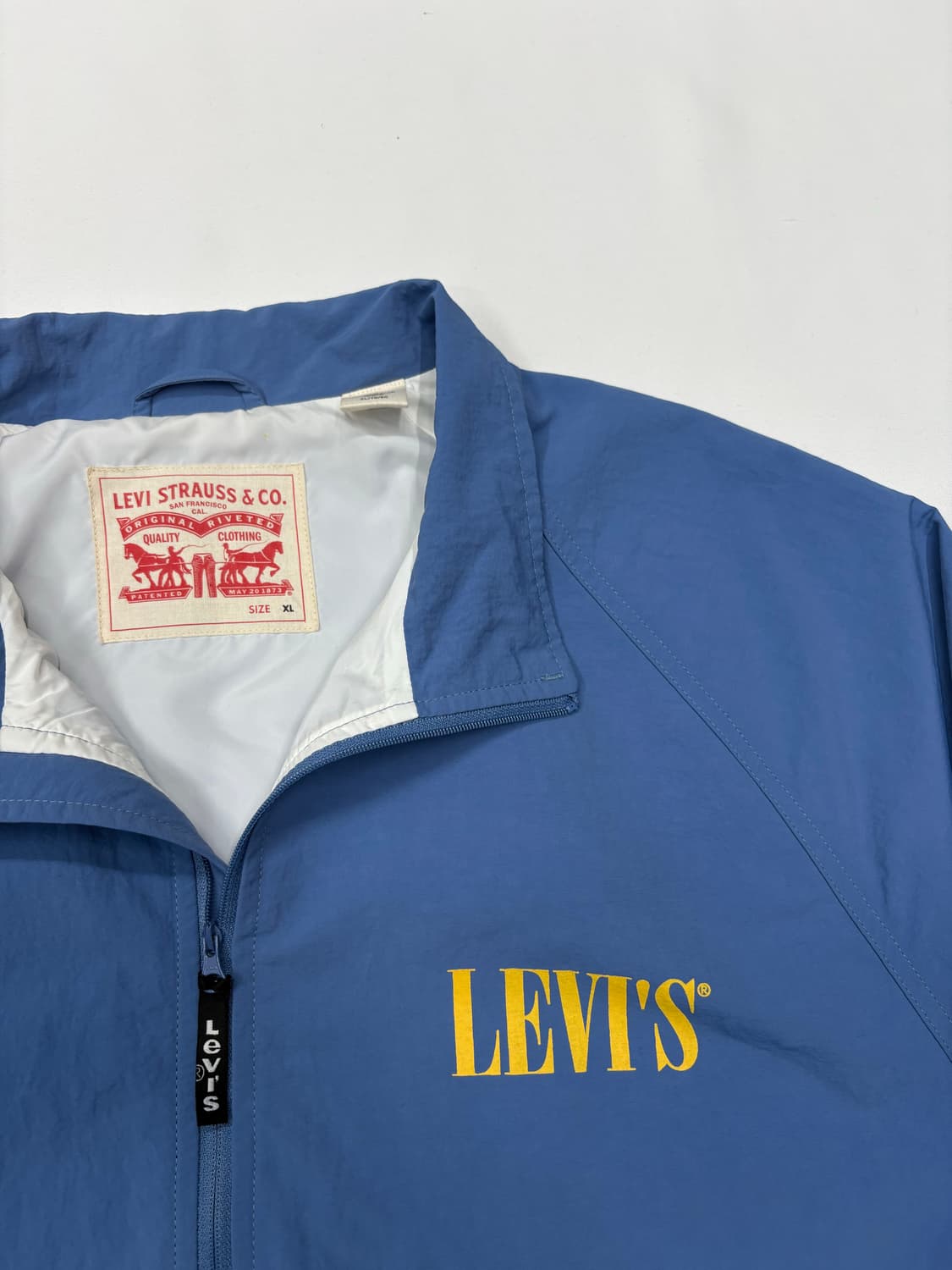 00s 리바이스 빈티지 올드스쿨 빅로고 바람막이 자켓 상품이미지9