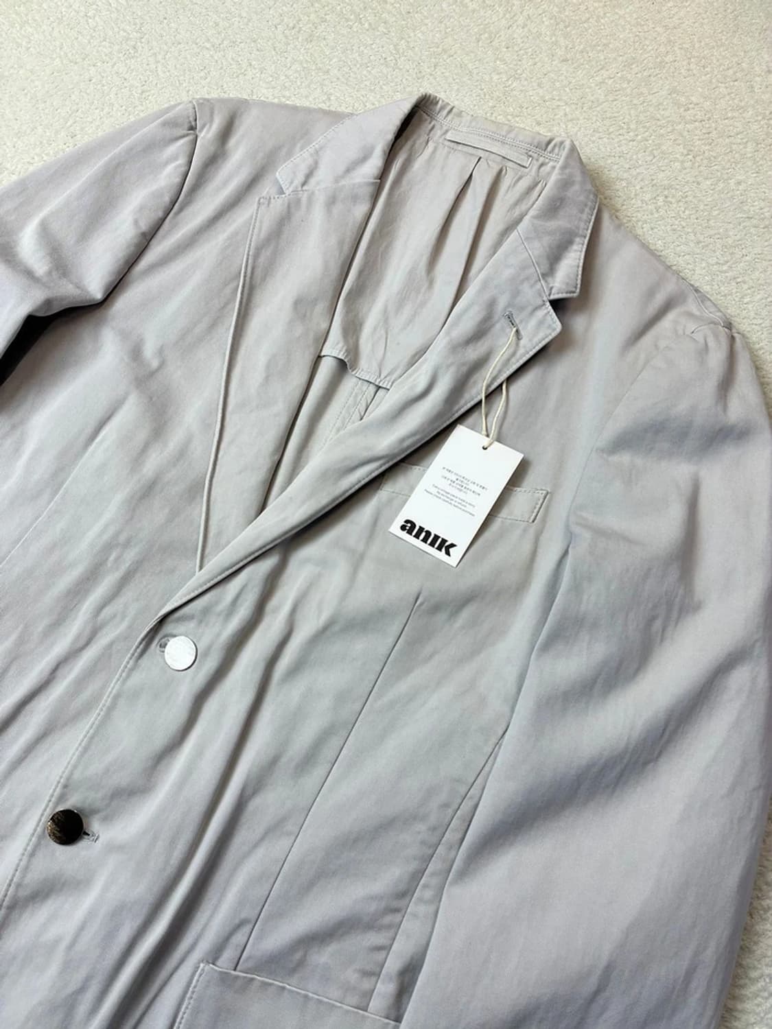 프라다 PRADA 올드머니룩 코튼 블레이저 자켓 PN6210 상품이미지2