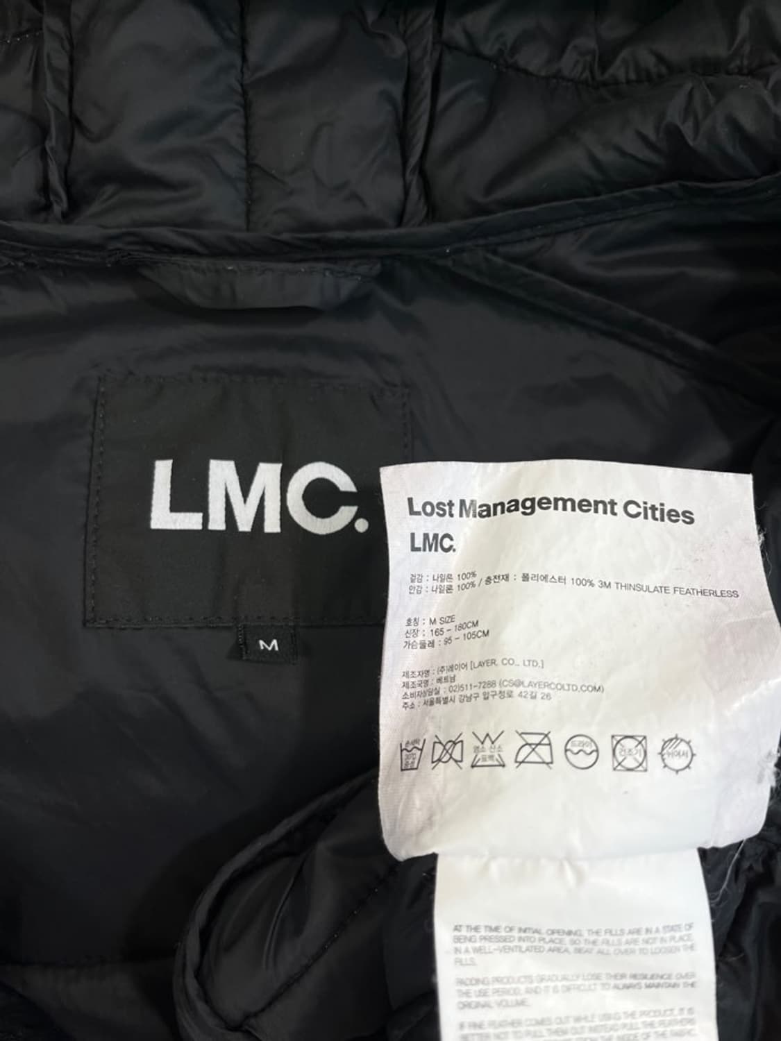 LMC 엘엠씨 경량 패딩 점퍼/#2797 상품이미지6