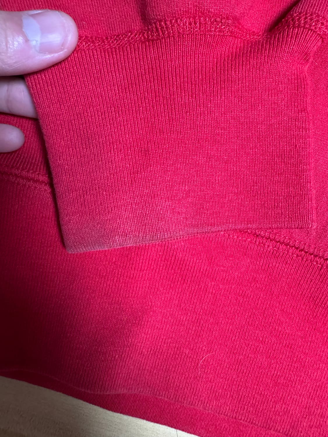 슈프림 S로고 크루넥 맨투맨 레드 L 상품이미지7