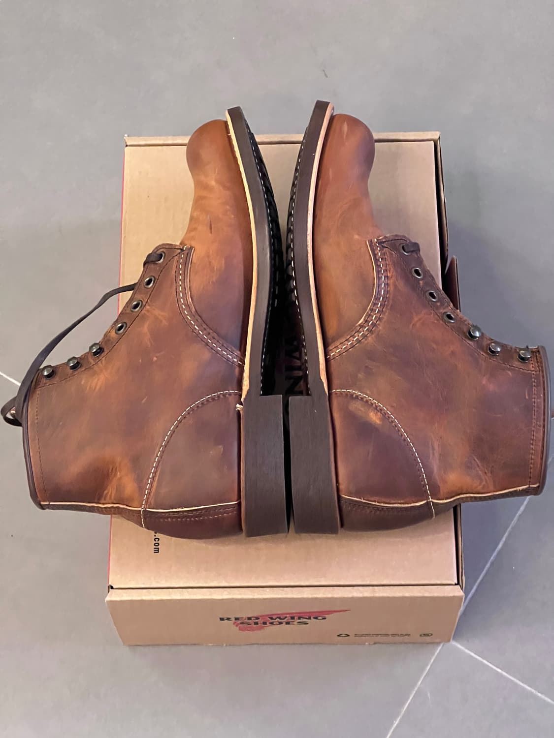 레드윙 블랙스미스 3343 260사이즈 8D 팝니다. 상품이미지6