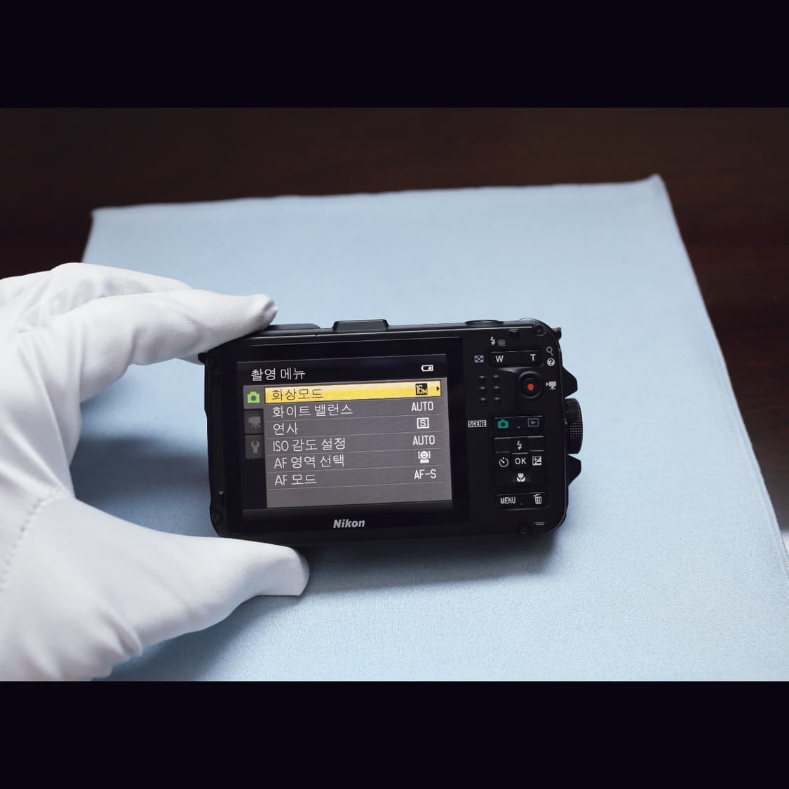 레어<준 민트급><한글>니콘 쿨픽스 aw100 오렌지 빈티지 디카 상품이미지7