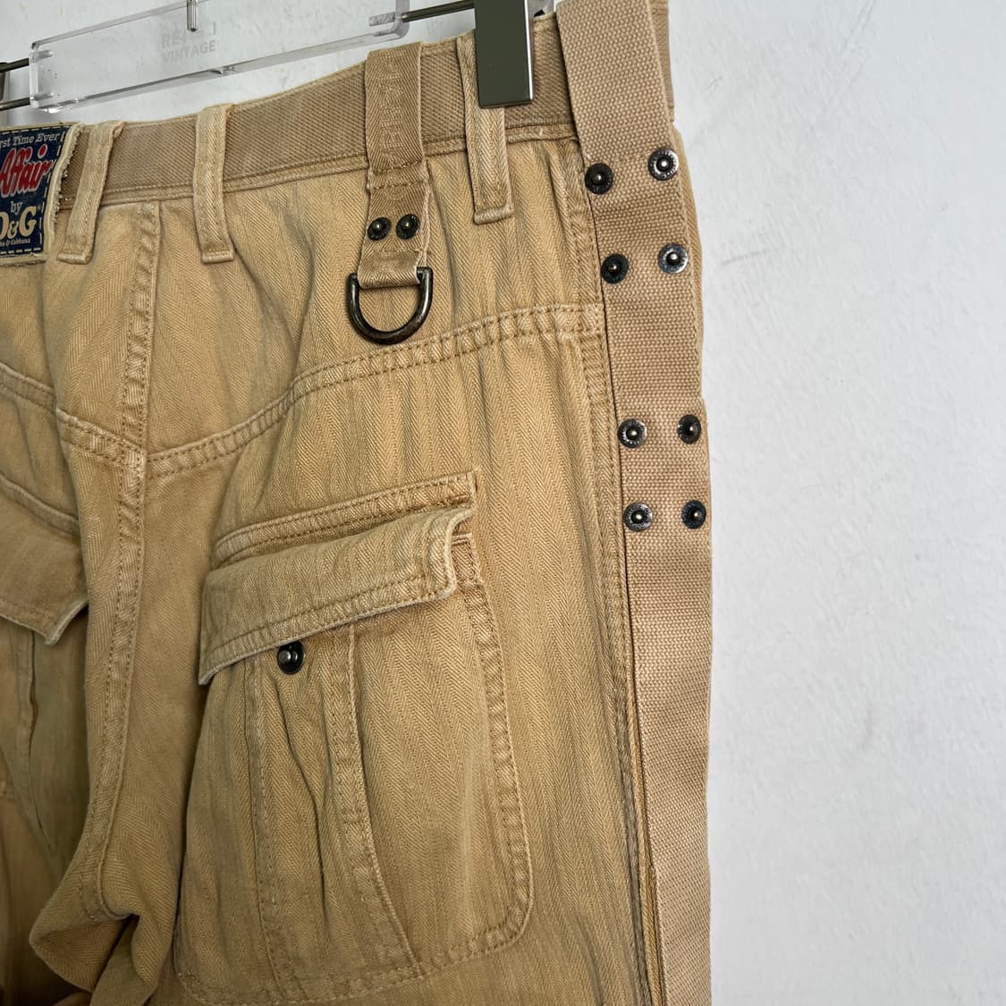 00's 돌체앤가바나 아카이브 베이지 카고 팬츠 30 상품이미지8