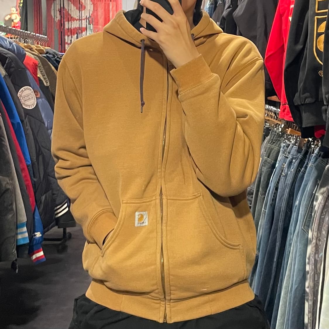 [IM] carhartt 칼하트 된장 후드집업 상품이미지3