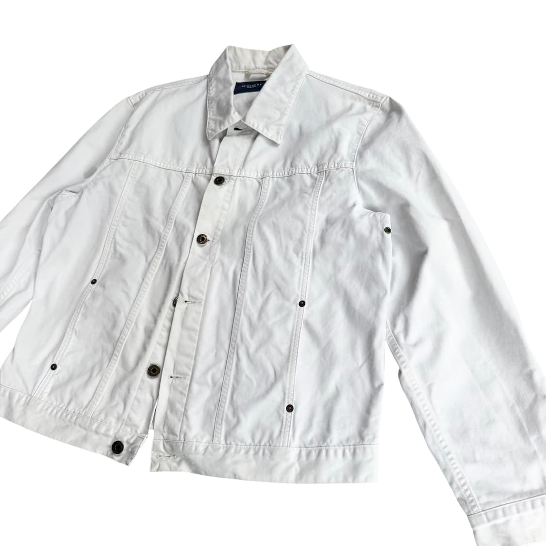 버버리 화이트 청자켓 상품이미지2