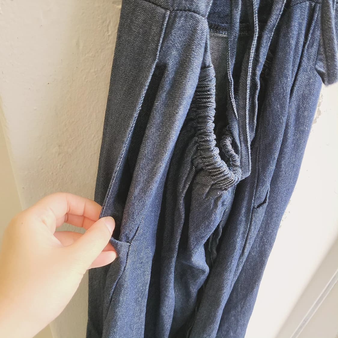 생지데님 에이프런 원피스 상품이미지8