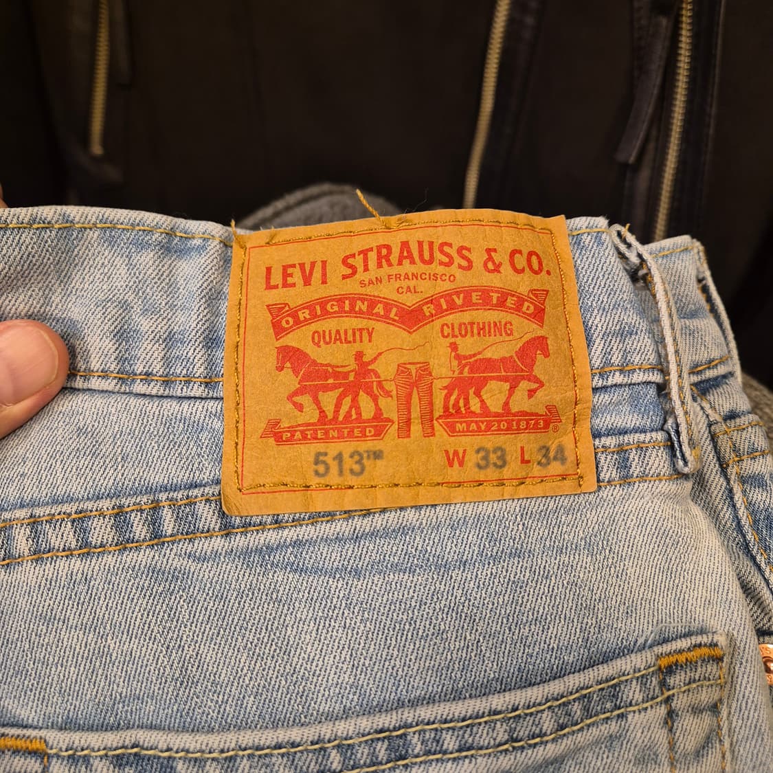 33인치 리바이스 513 청바지  상품이미지3