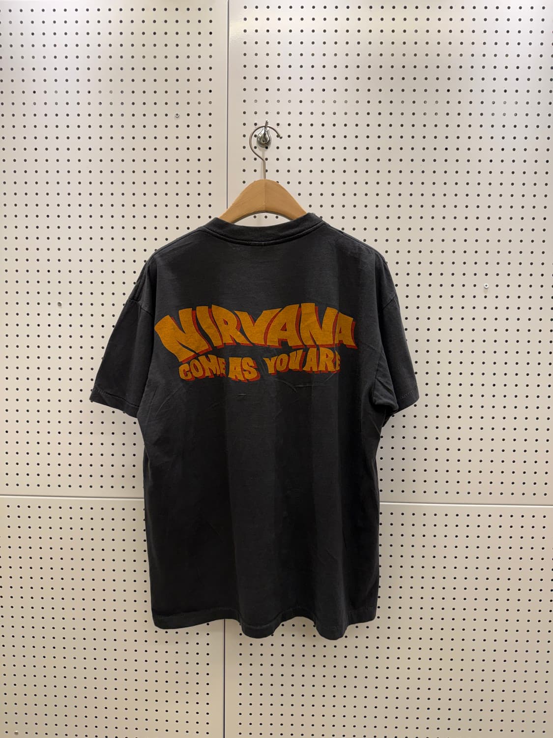 빈티지 너바나 밴드 프린팅 반팔 티셔츠 U1447 상품이미지3