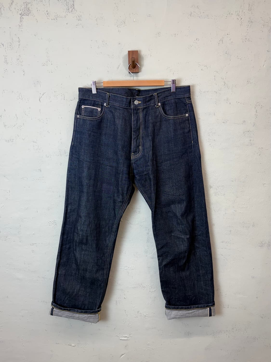 유니폼브릿지 데님 셀비지 팬츠 상품이미지1