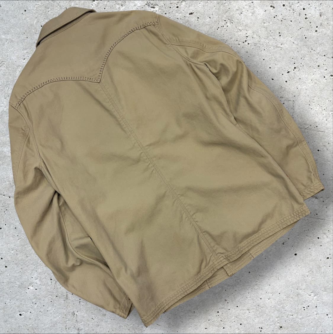 [L] 리바이스 빈티지 워크 베이지 면 자켓 D71 상품이미지2