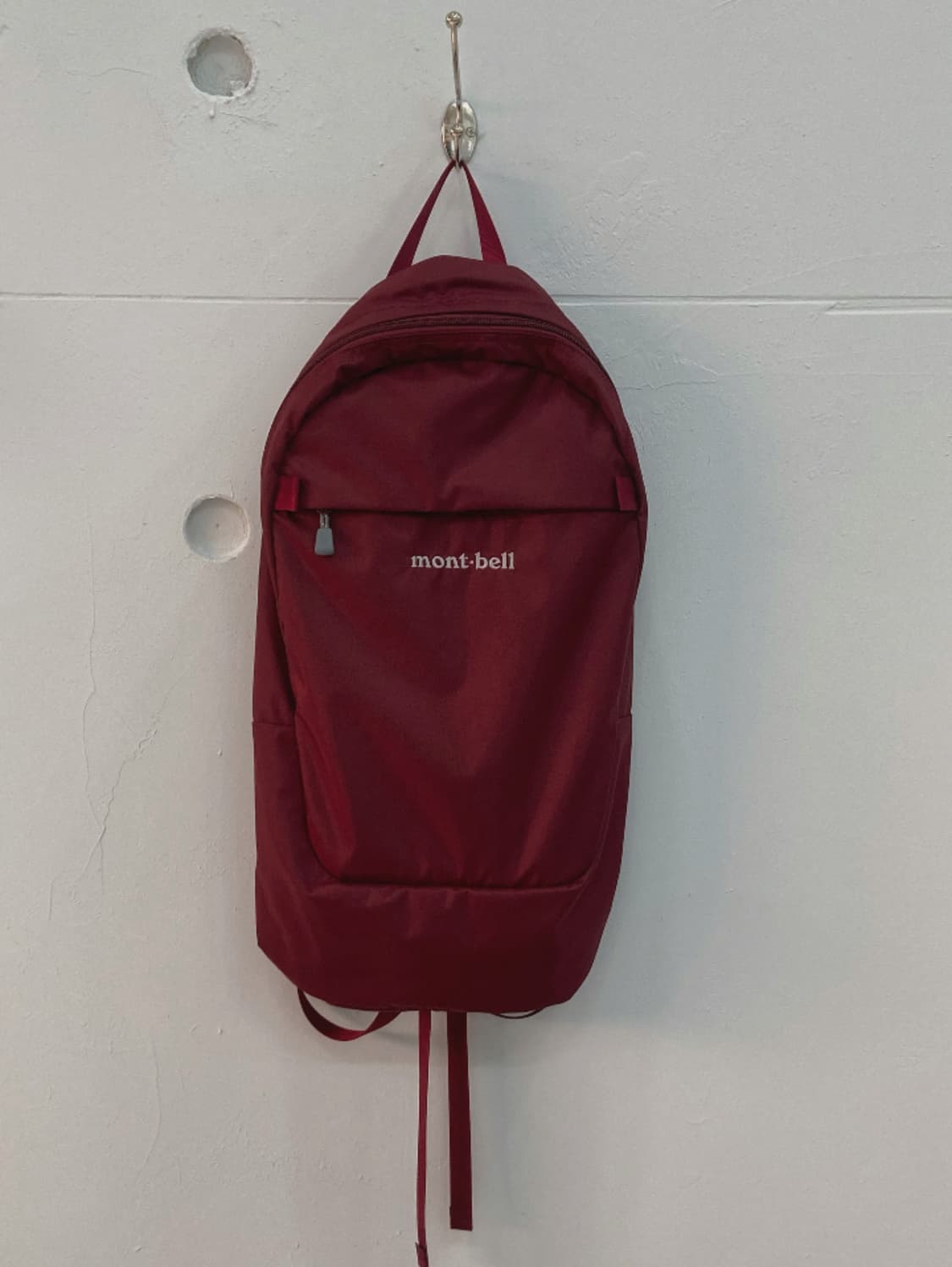 몽벨 포켓터블 데이팩 15 레드(와인버건디) 상품이미지1