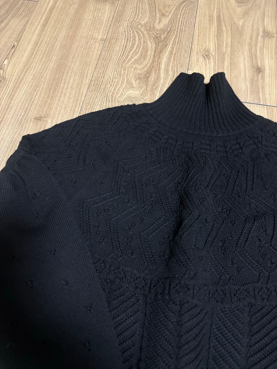 Tao commedes garcons 목폴라 울 니트 상품이미지2