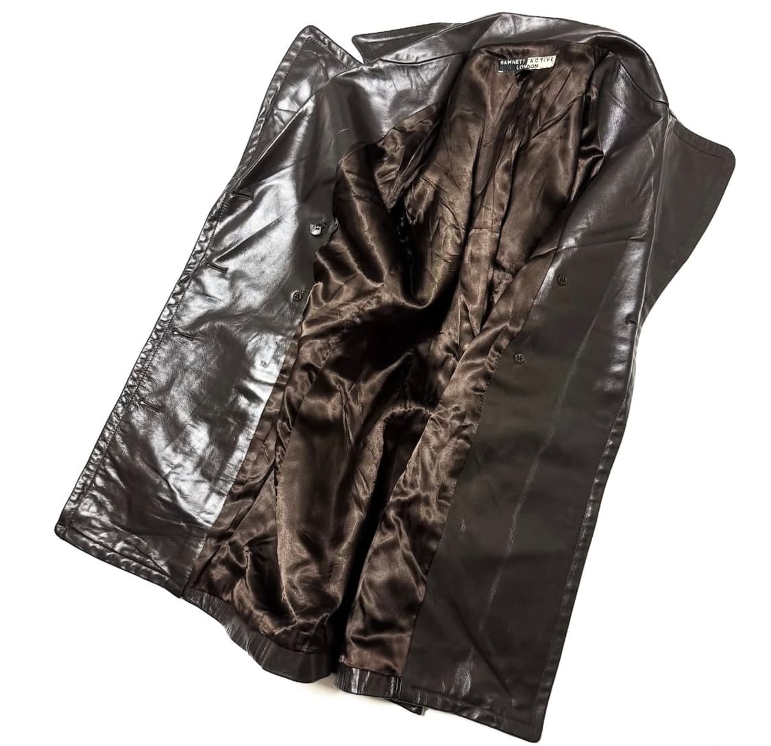 캐서린 햄넷 - 레더 코트 상품이미지4