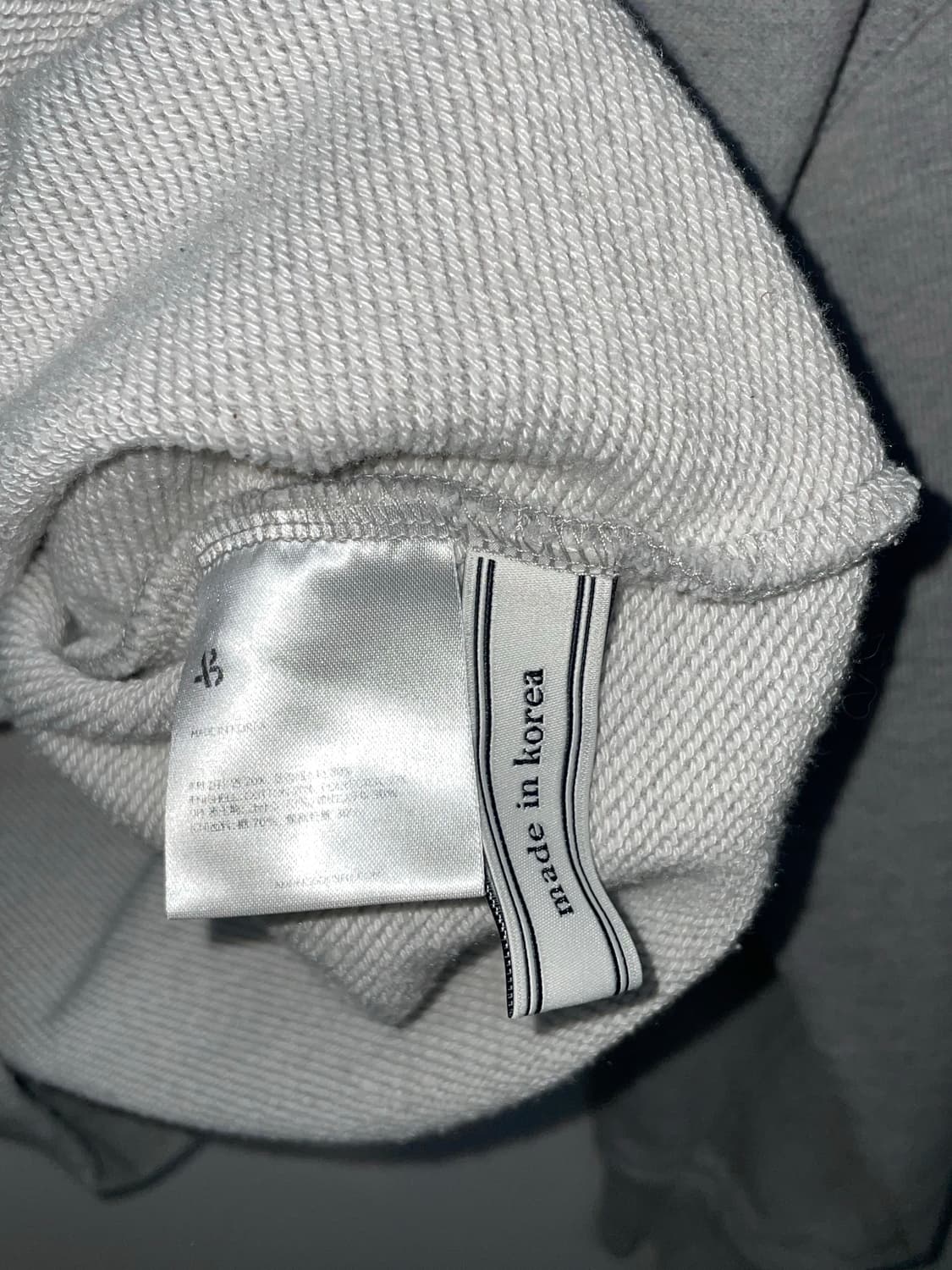 앤더슨벨 그레이 맨투맨 상품이미지7