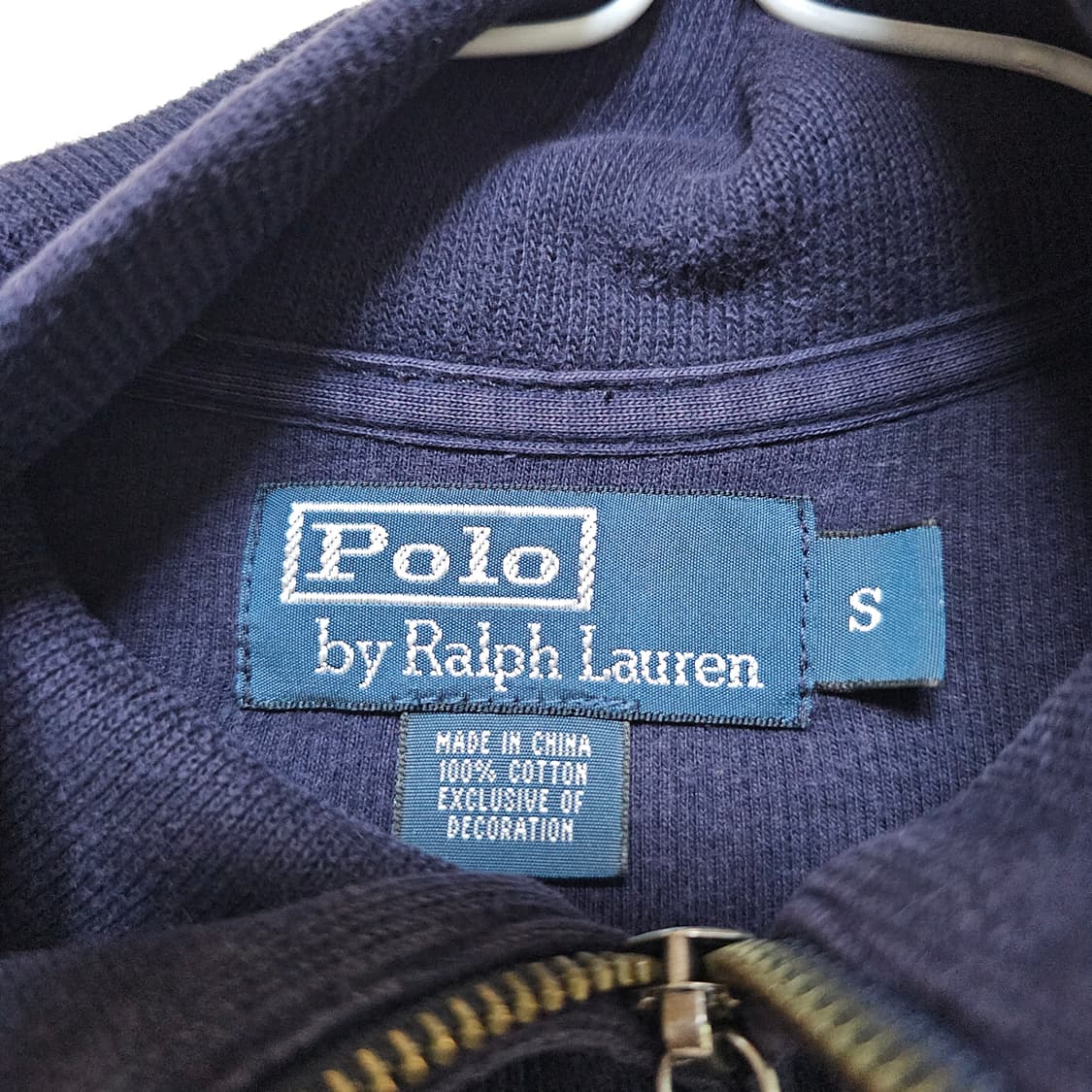 폴로 랄프로렌 반집업티 오버핏 S 상품이미지6