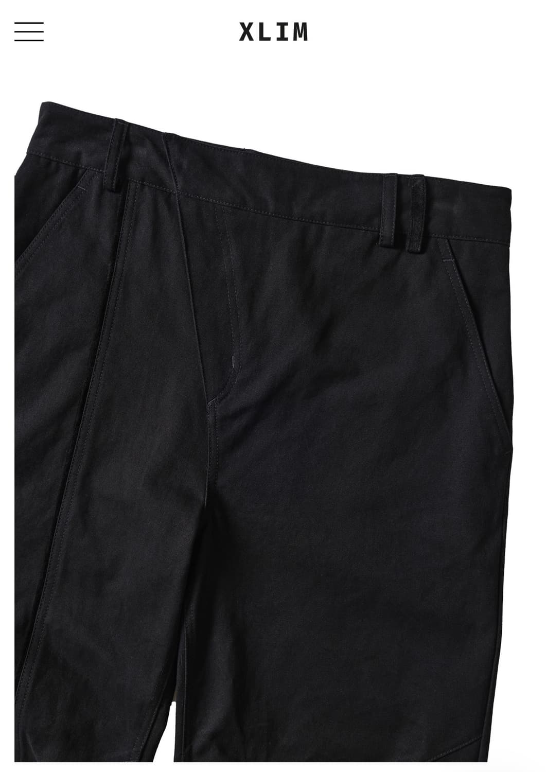 엑슬림 EP.7 07 TROUSERS BLACK M 상품이미지3