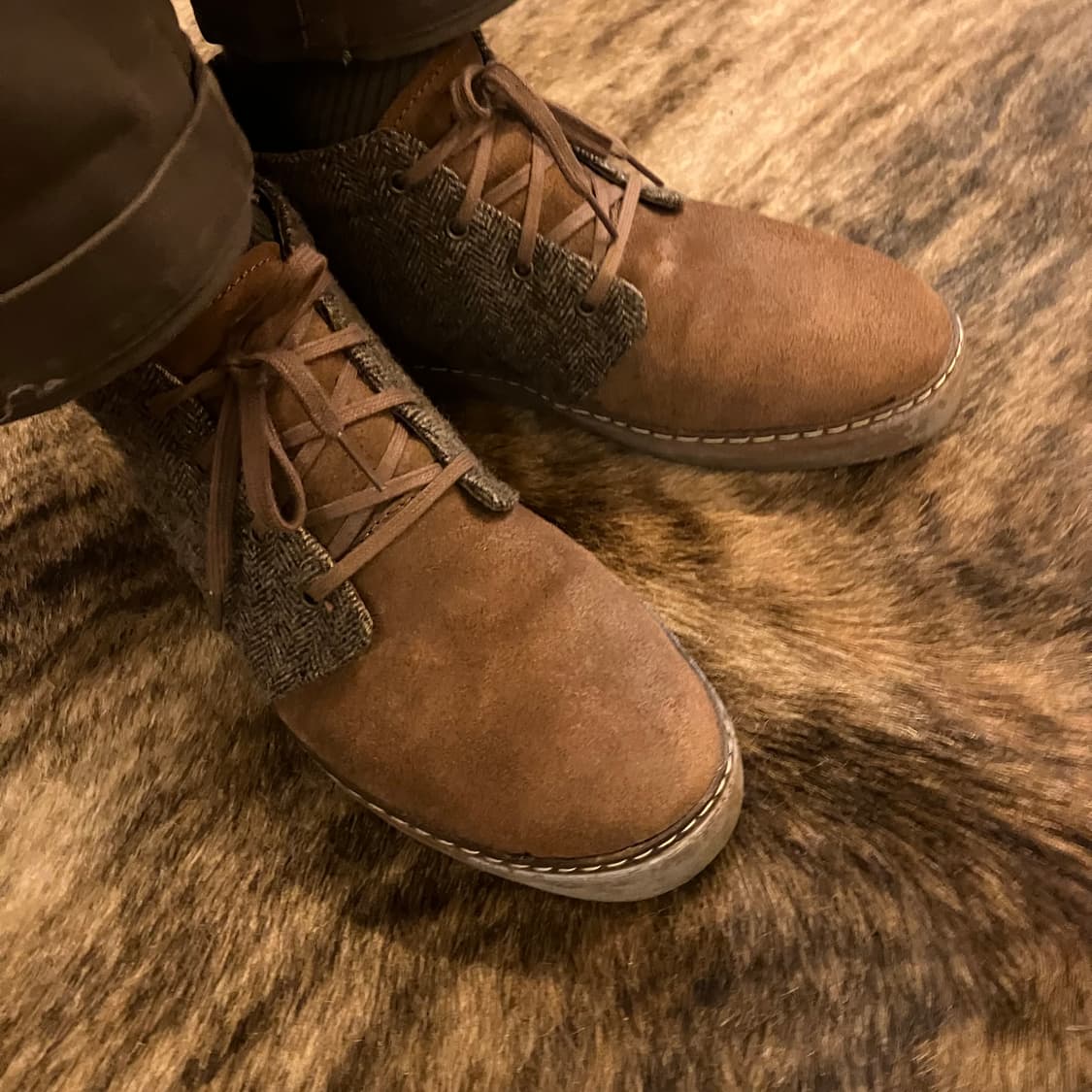 UGG 헤링본 트위드 처카부츠 US10 상품이미지8