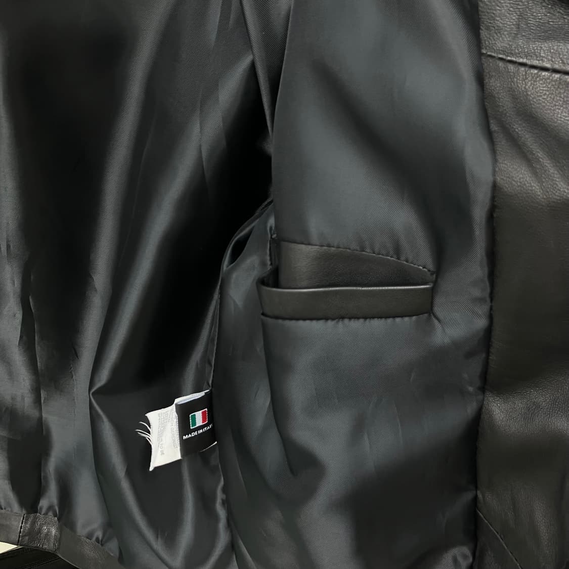 vera pelle 가죽 자켓 46사이즈 상품이미지4