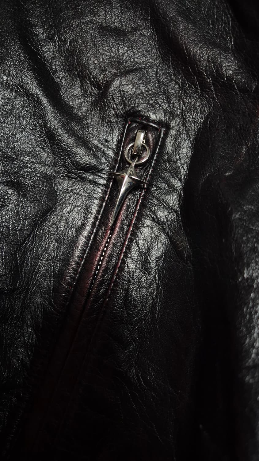 떠그클럽 26ss 미출시 가죽 자켓 상품이미지3