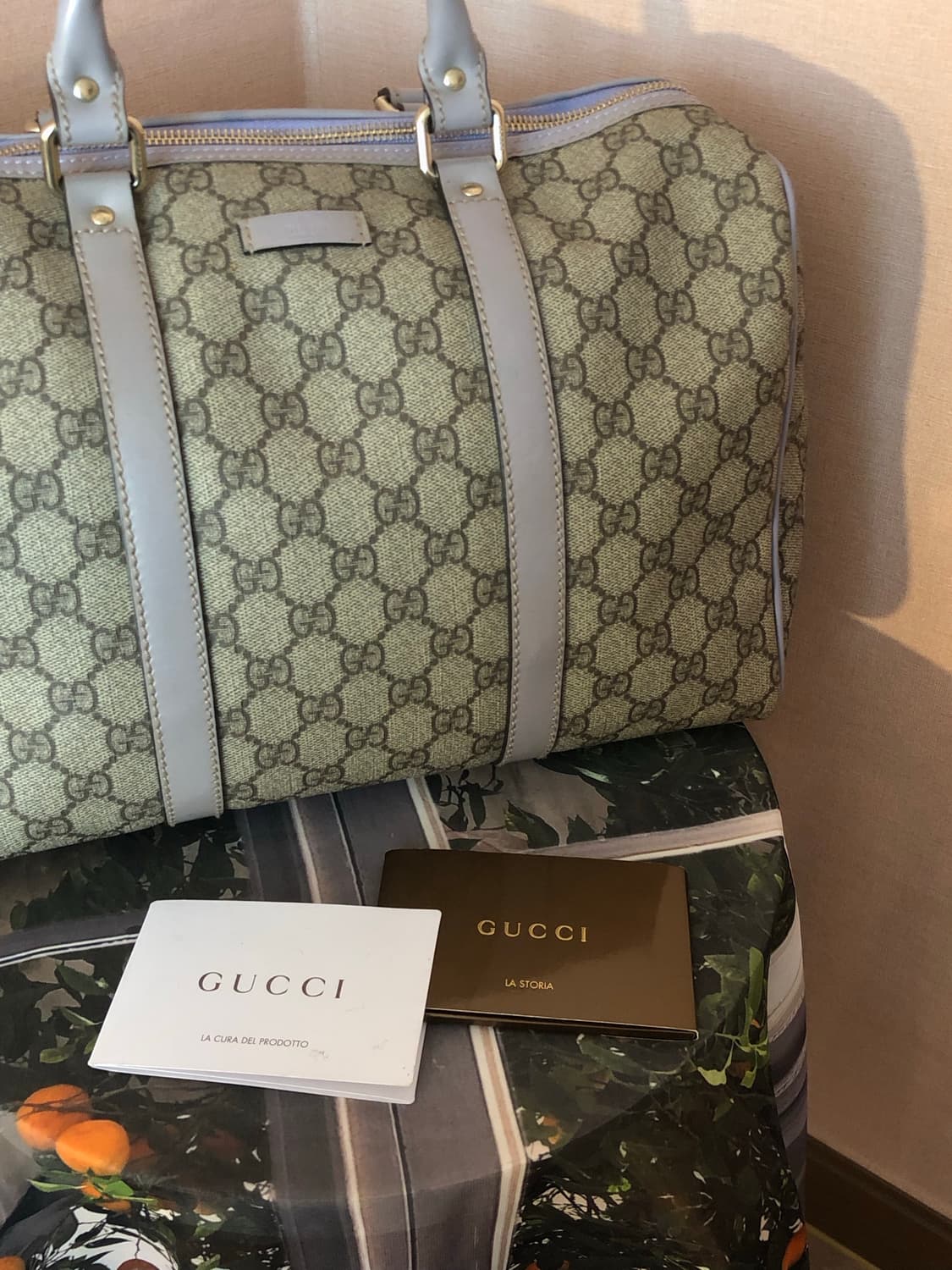 GUCCI 구찌 보스턴백 (연보라) 상품이미지6